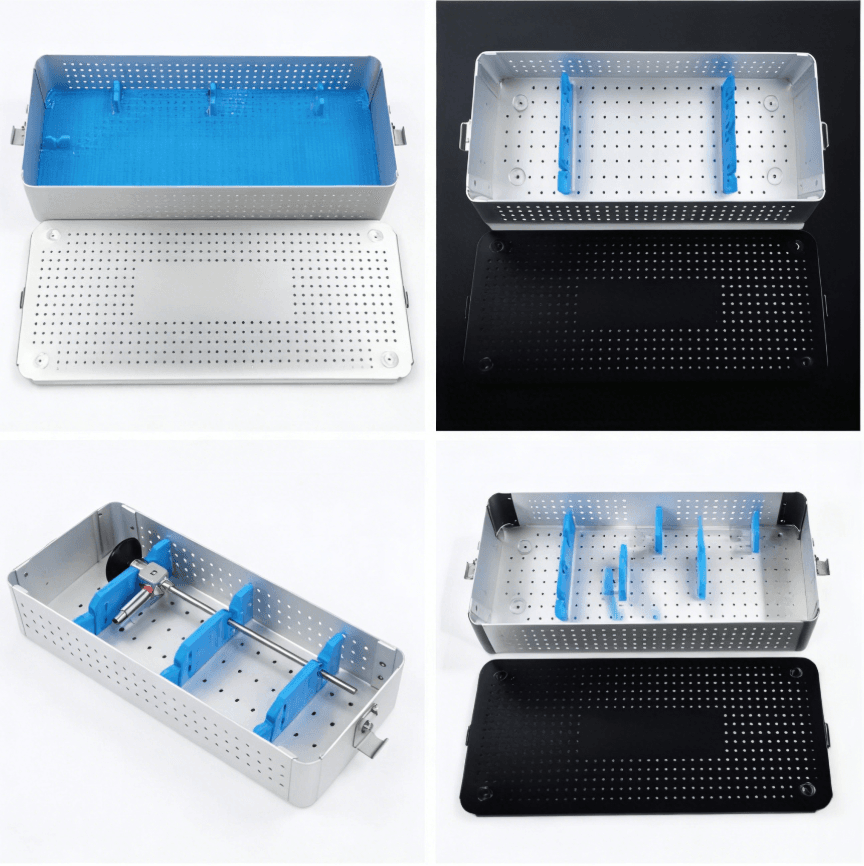 SMD-SBL01 Aluminum Surgical Instrument Tray