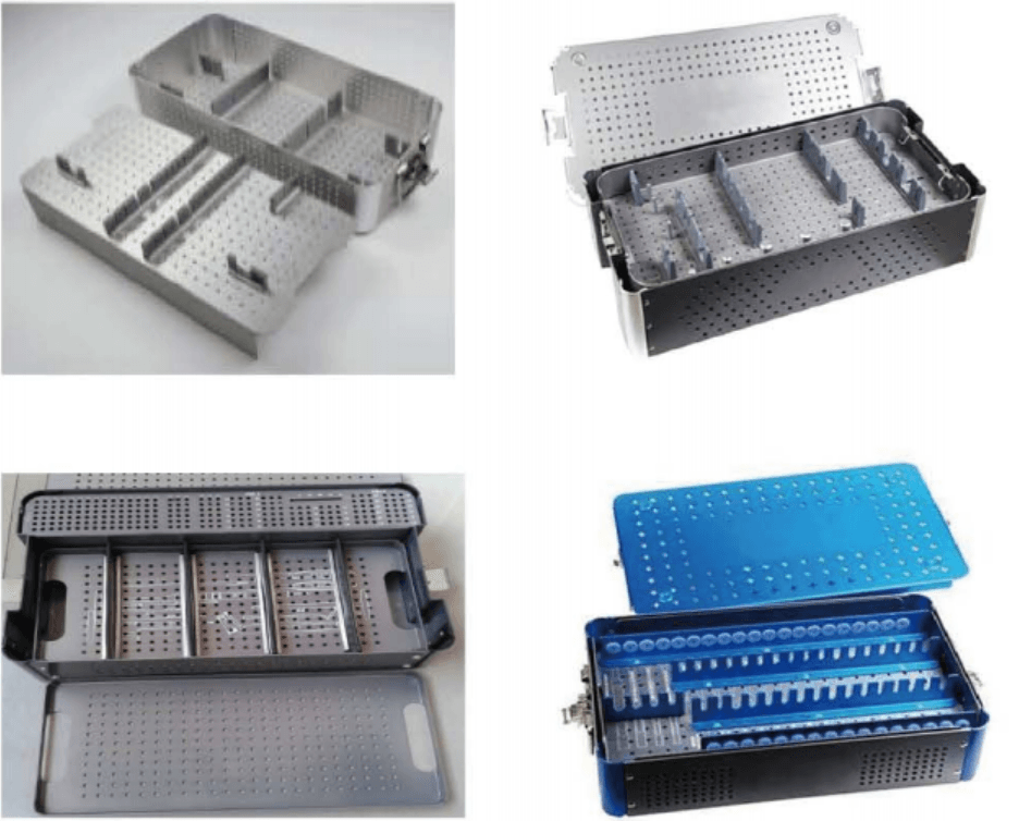 Aluminum Surgical Instrument Tray