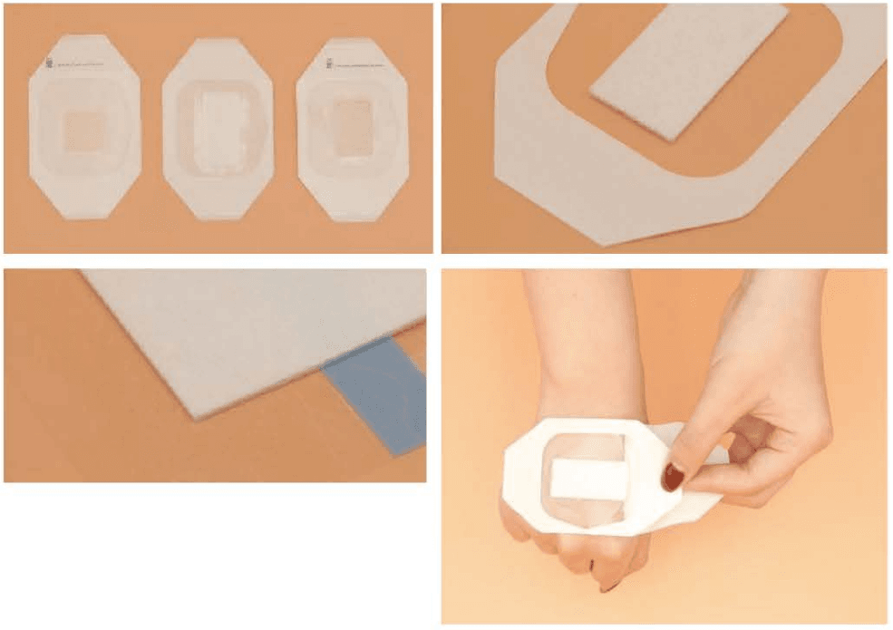 Transparent IV Dressing With Pad